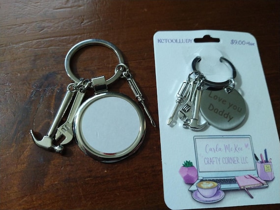 Keychain "If dad(papa, grandpa) can't fix it, no one can" Or custom your own