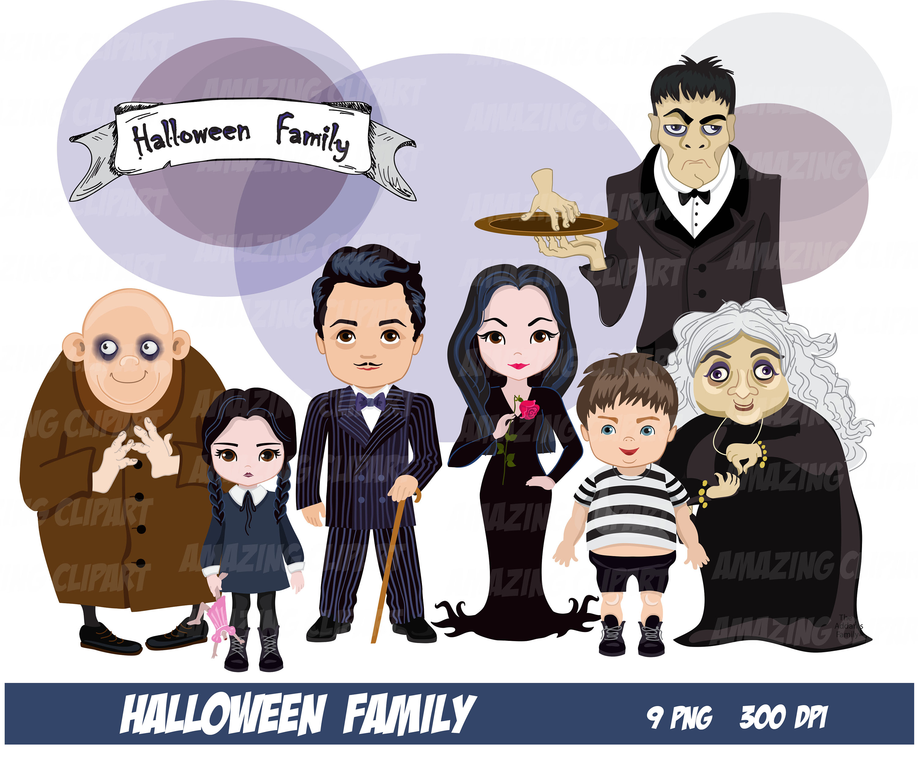 Free Addams Family Clipart