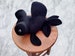 Small black moor plush goldfish plush toy fish