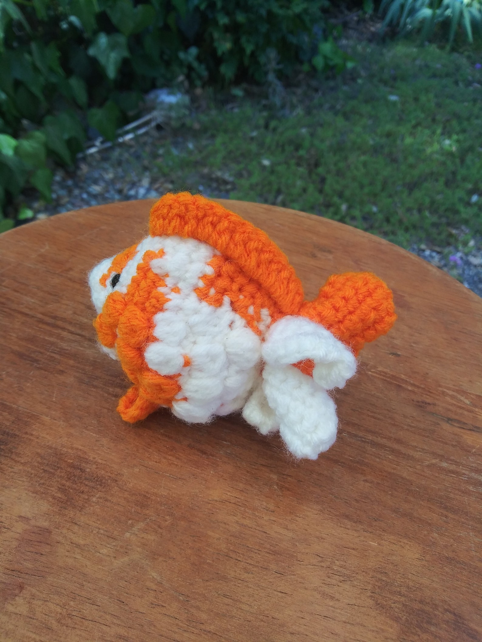 Pearlscale crochet goldfish plush toy amigurumi goldfish | Etsy