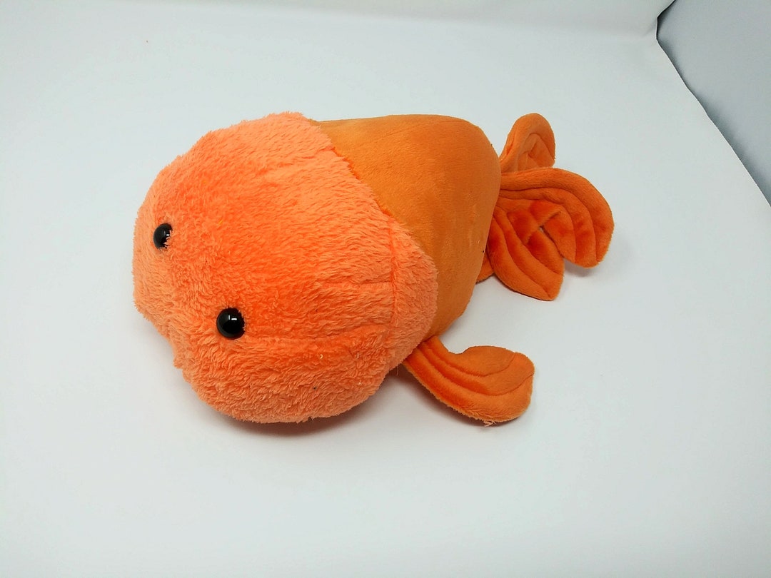 Orange Plush Lionchu Goldfish Plush Animal Fish