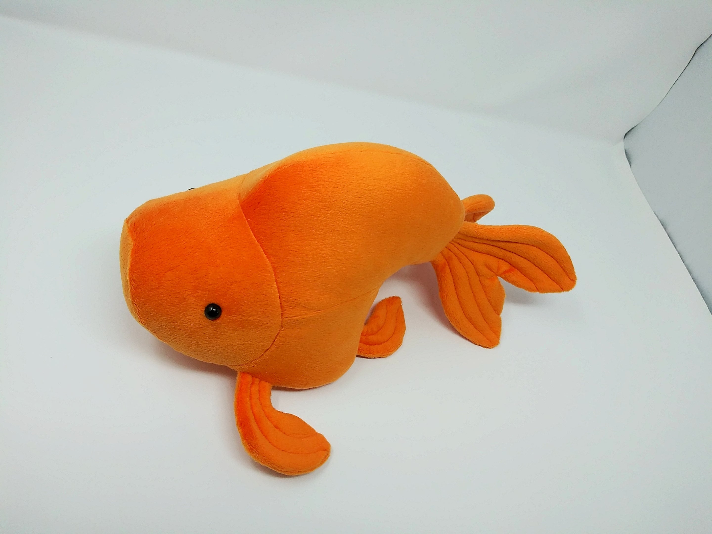 Small Plush Orange Ranchu Goldfish Plush Animal - Etsy