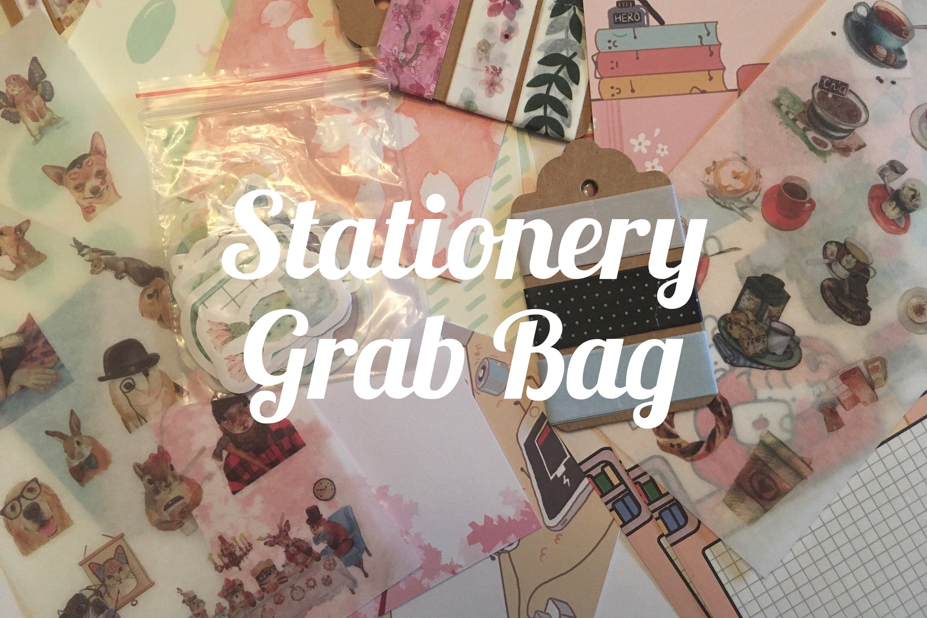 Stationery Grab Bag Etsy
