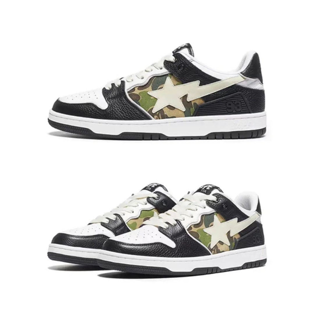 High Quality Bapesta Unisex Classic Low Sports Panda Style - Etsy