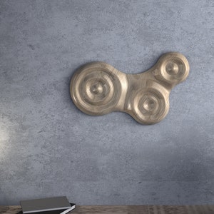 Parametric Wall Decor 15 - STL file for CNC router and 3D printing