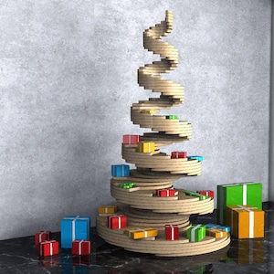 Christmas Gift Tree Decor - CNC files for cutting - *Premium Project*