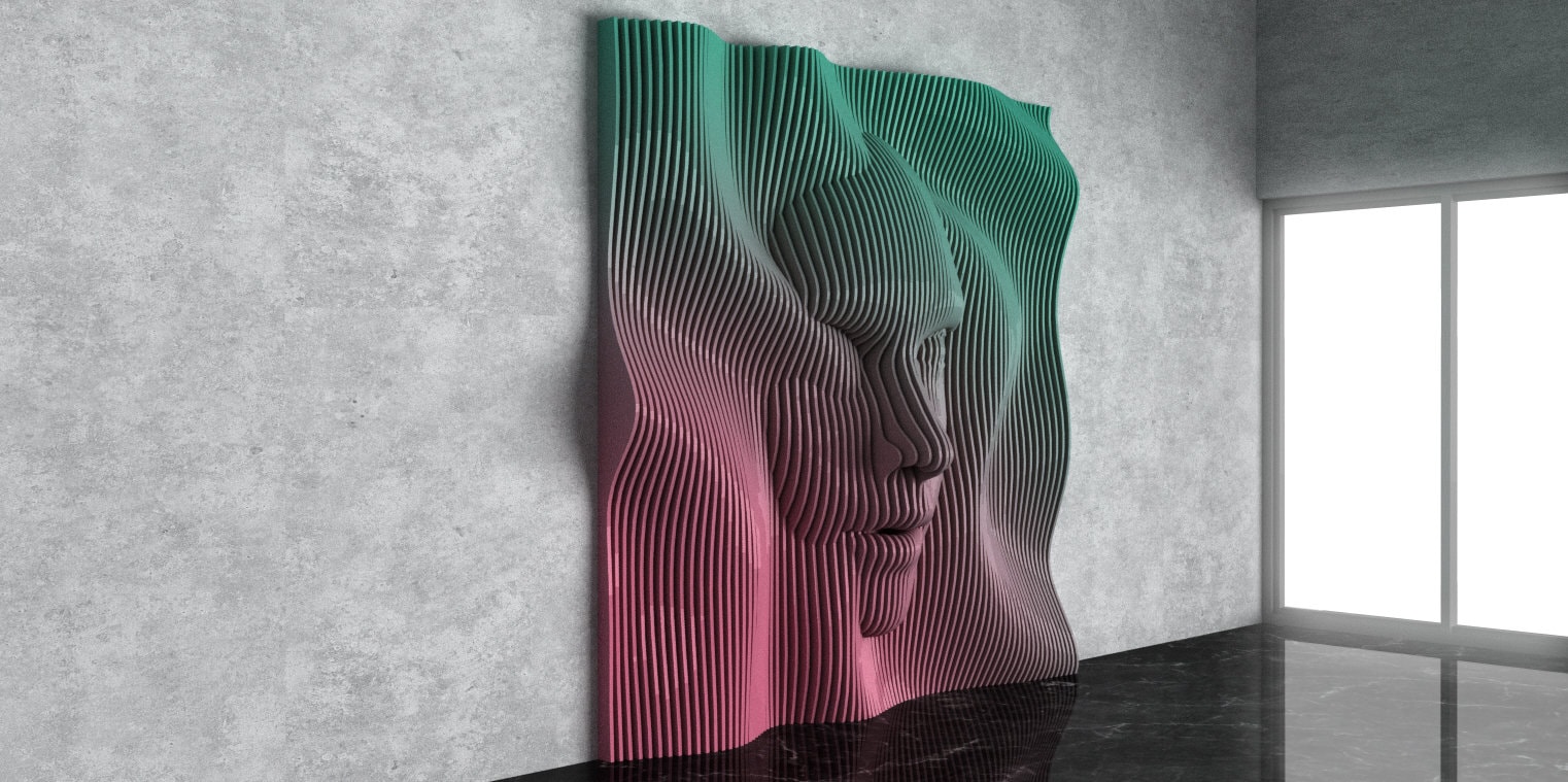 Wall-art-design® Pittogramma 300 X 200 Mm, Con Motivo Achtung