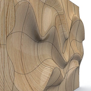 Parametric Wall Decor 02 - STL File for CNC Router and 3D Printing - Etsy