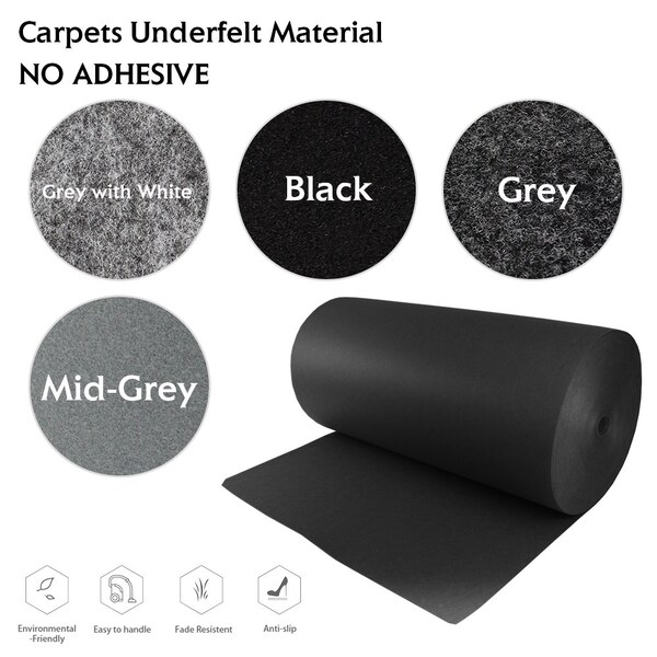 Automotive Trunk Liner Upholstery Rug Un-Backed Carpet Fabric Resists Stains Fade Mildew Resistant Flooring Underlay Replacement