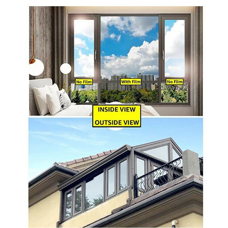 Window Film Home Tint Reduce Glare Solar Reflective Glass Etsy
