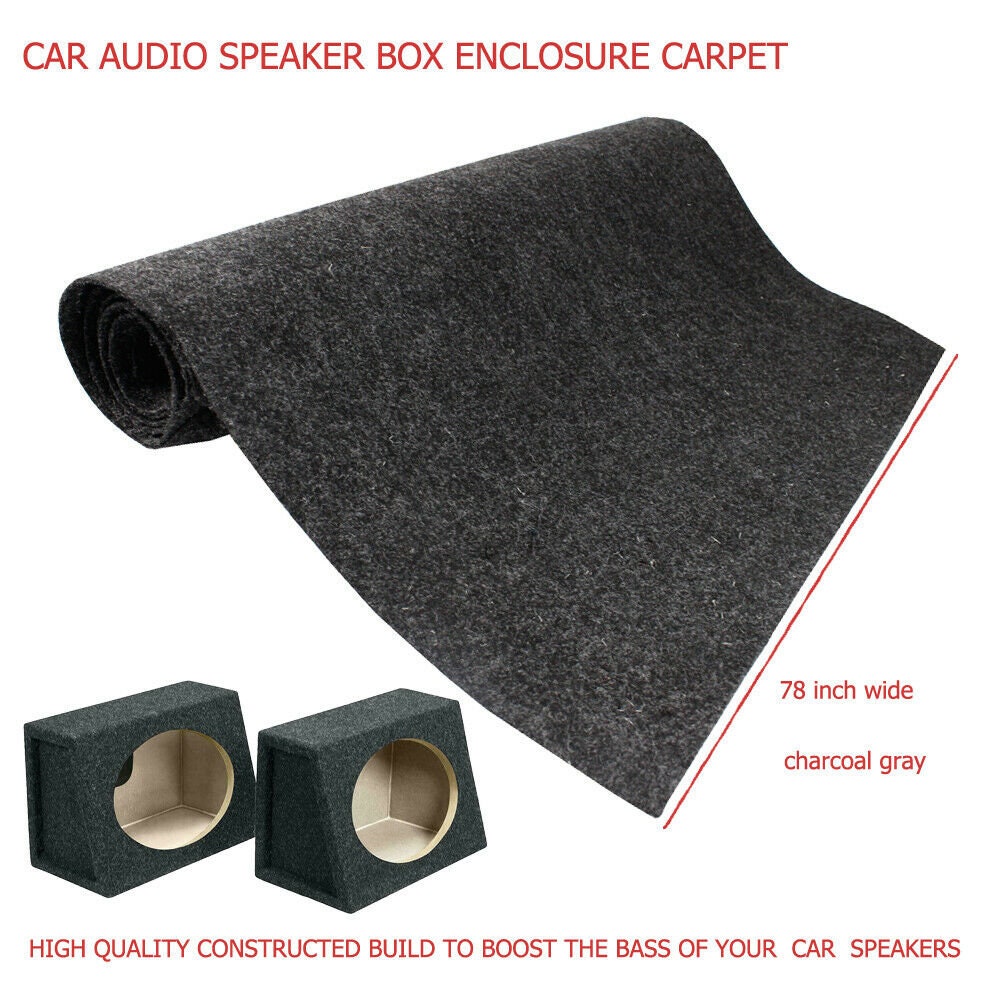 Speaker Boxes Subwoofer Cover Trimstrikethrough Resistsstains Mildew Carpet  Mat Forspeakerenclosuresautoanddjampracks -  Canada