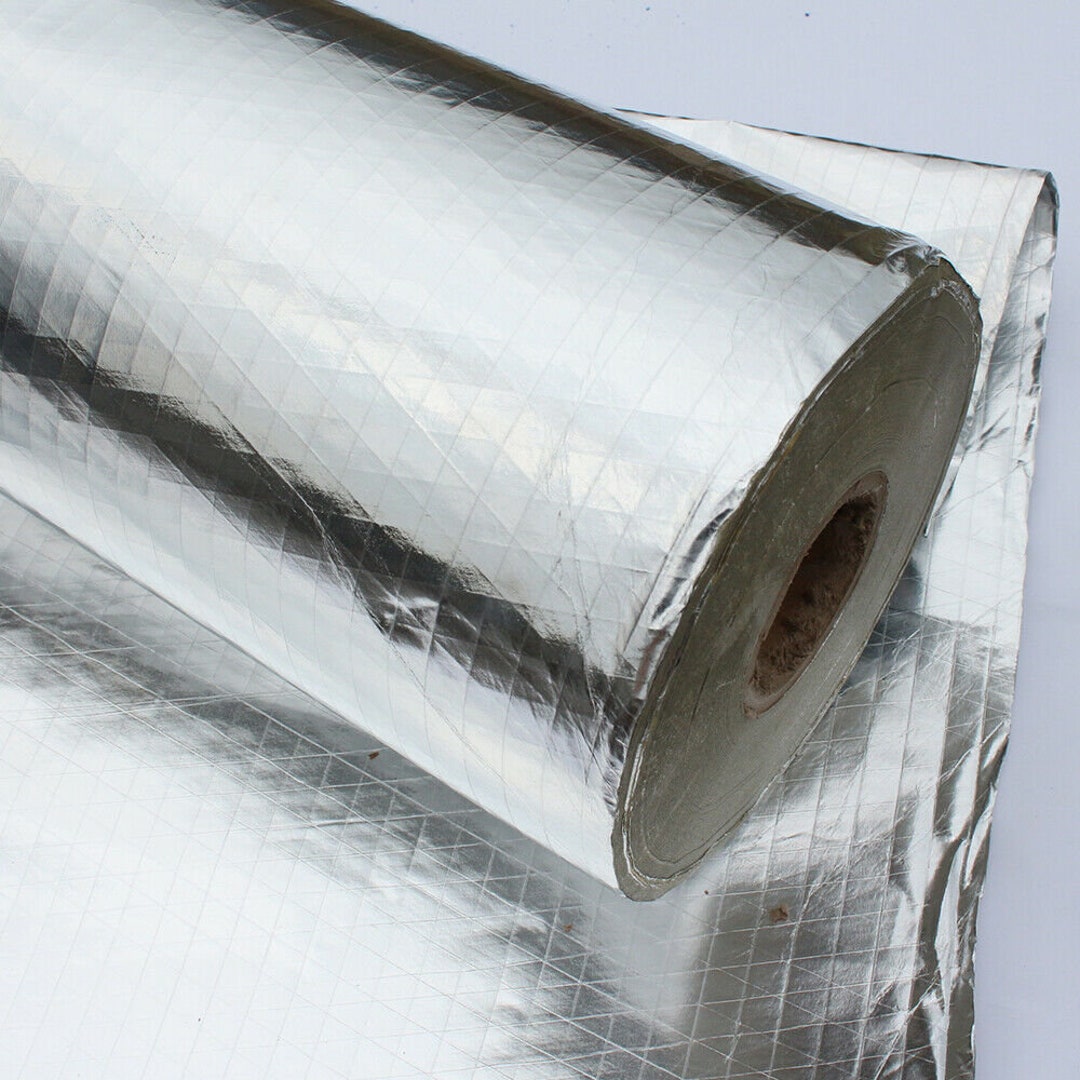 Aluminum Foil Thermal Insulation Film Vapor Barrier Insulation Solar for  Roof /ceiling /attic/ House 