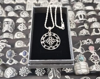 Witch's Knot pendant made of 925 sterling silver