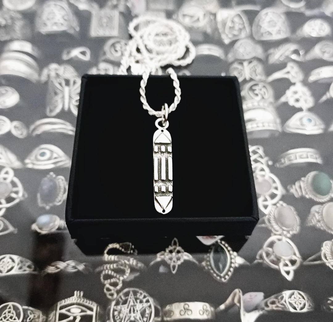 Atlantis Anhänger aus 925 Sterling Silber / Sterling Silber Atlantis Anhänger