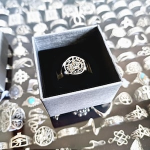Tetragrammaton Ring made of 925 sterling silver/ Sterling Silver 925 Tetragranmaton Ring