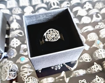 Tetragrammaton Ring made of 925 sterling silver/ Sterling Silver 925 Tetragranmaton Ring
