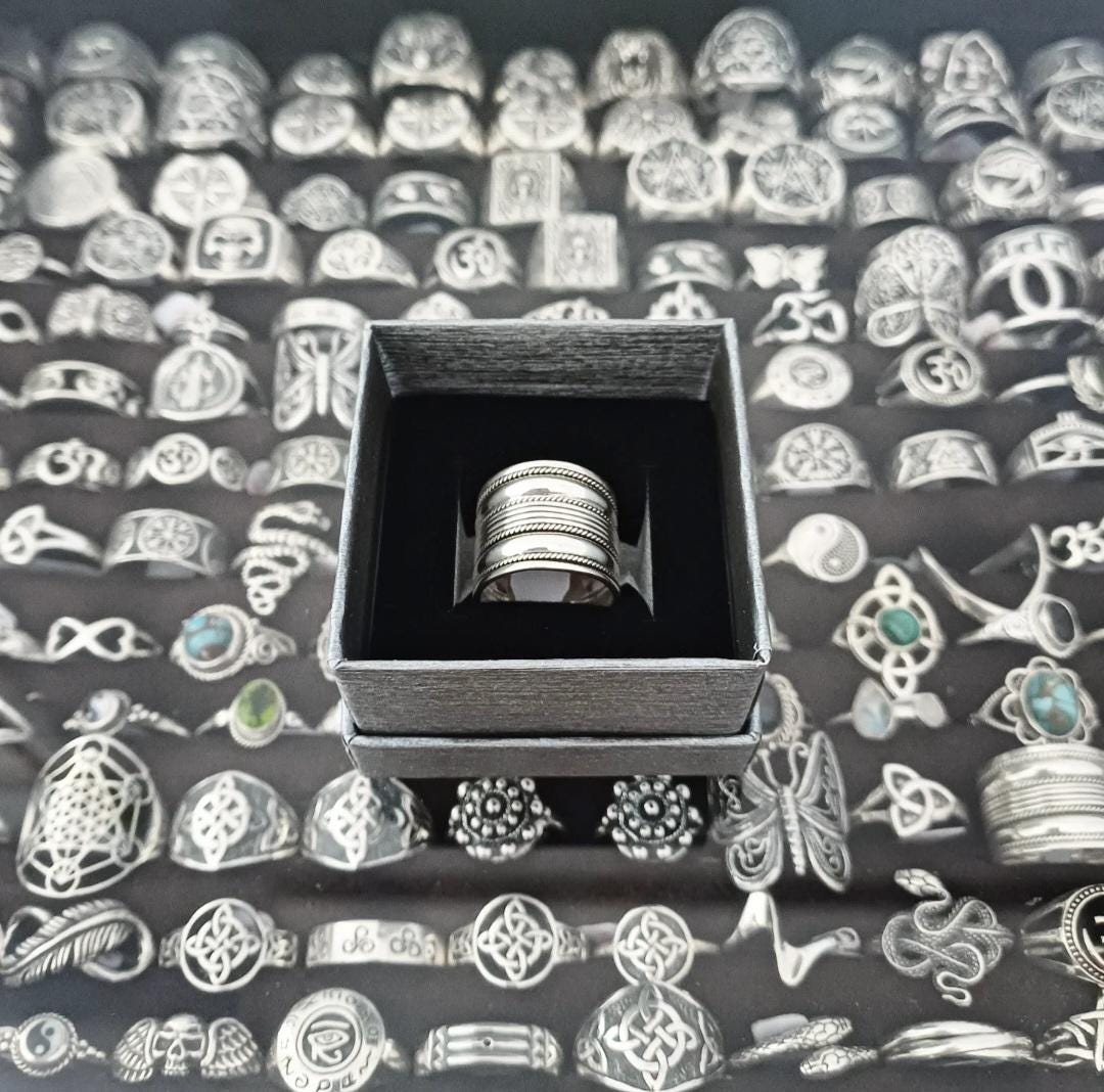 Bali Ring Made of 925 Sterling Silver/ Sterling Silver Bali Ring - Etsy