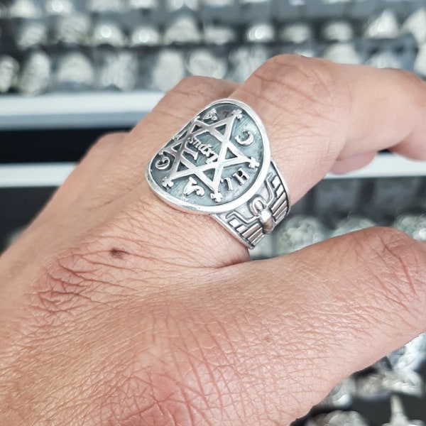 Anillo Sello Rey Salomón