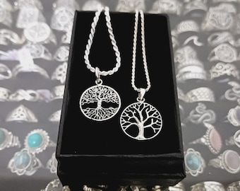Livets träd-hänge i 925 sterlingsilver