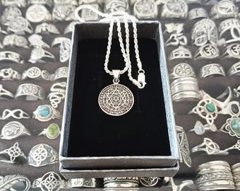 King Solomon pendant in 925 Sterling Silver