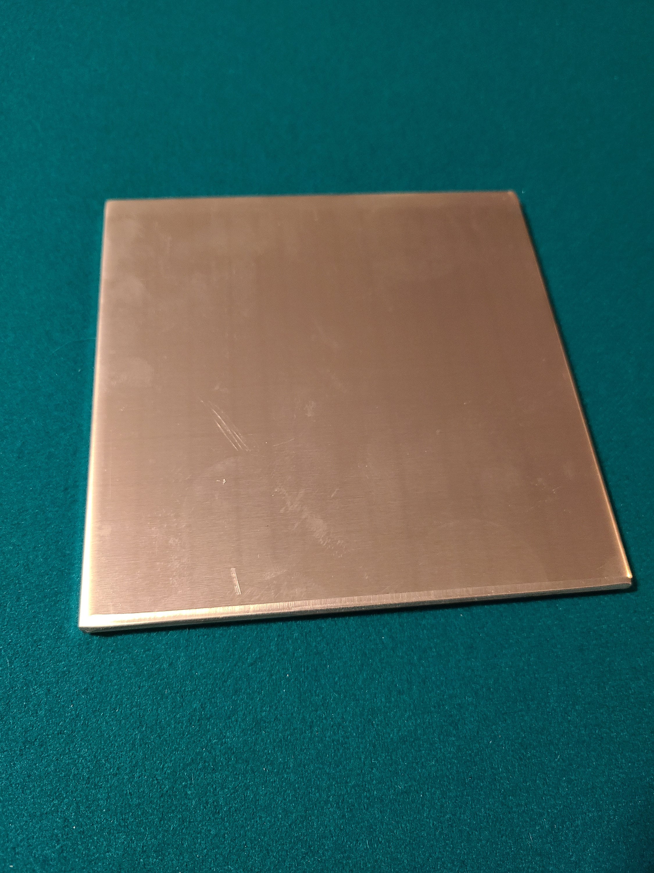 .125 1/8" Aluminum Diamond Plate Sheet Plate 12" x 12" 