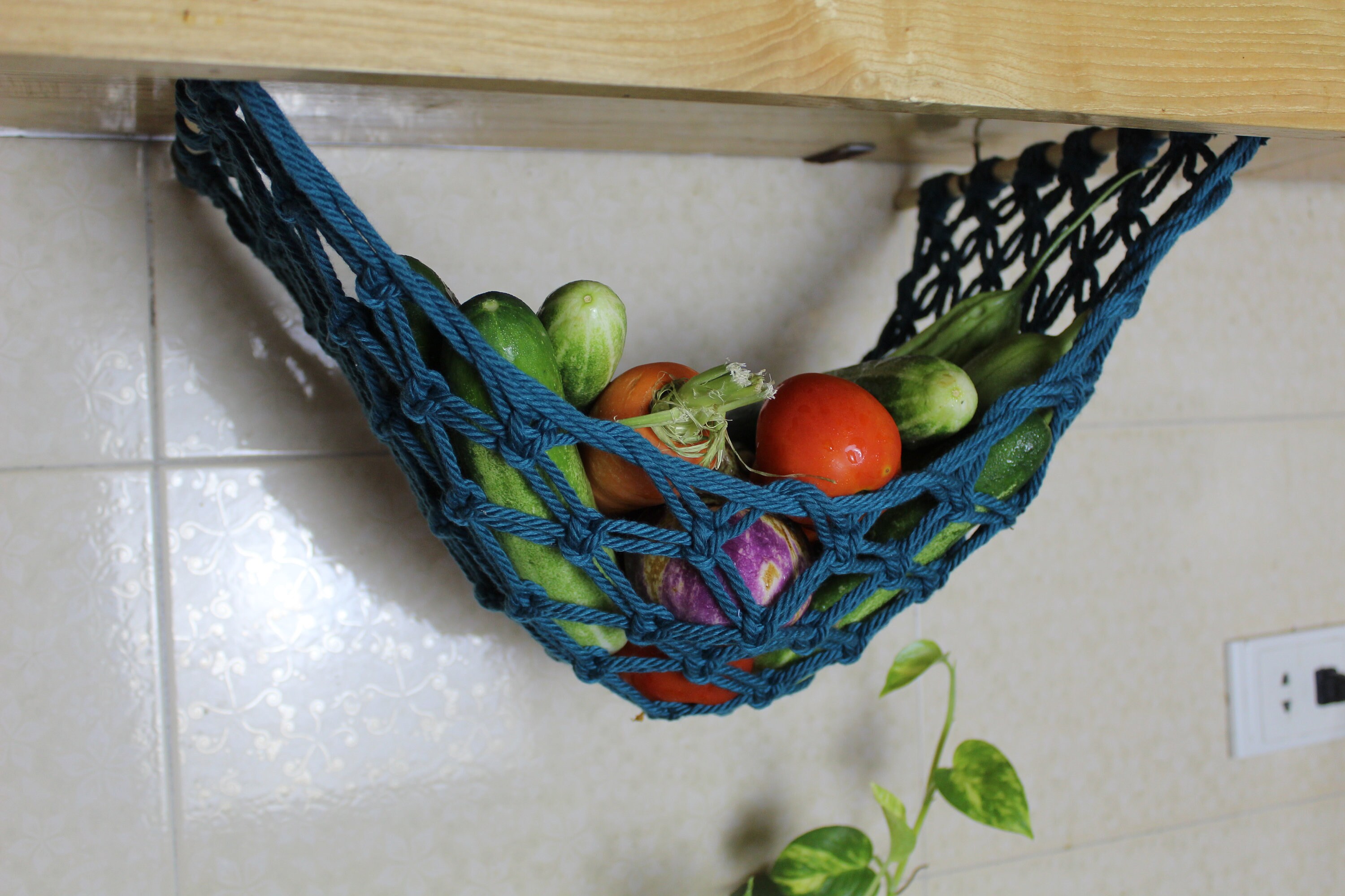 Under cabinet fruit & veggie hammock Clearance