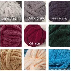 Super Chunky Yarn Arm Knitting Yarn Chunky Chenille Yarn Etsy Canada