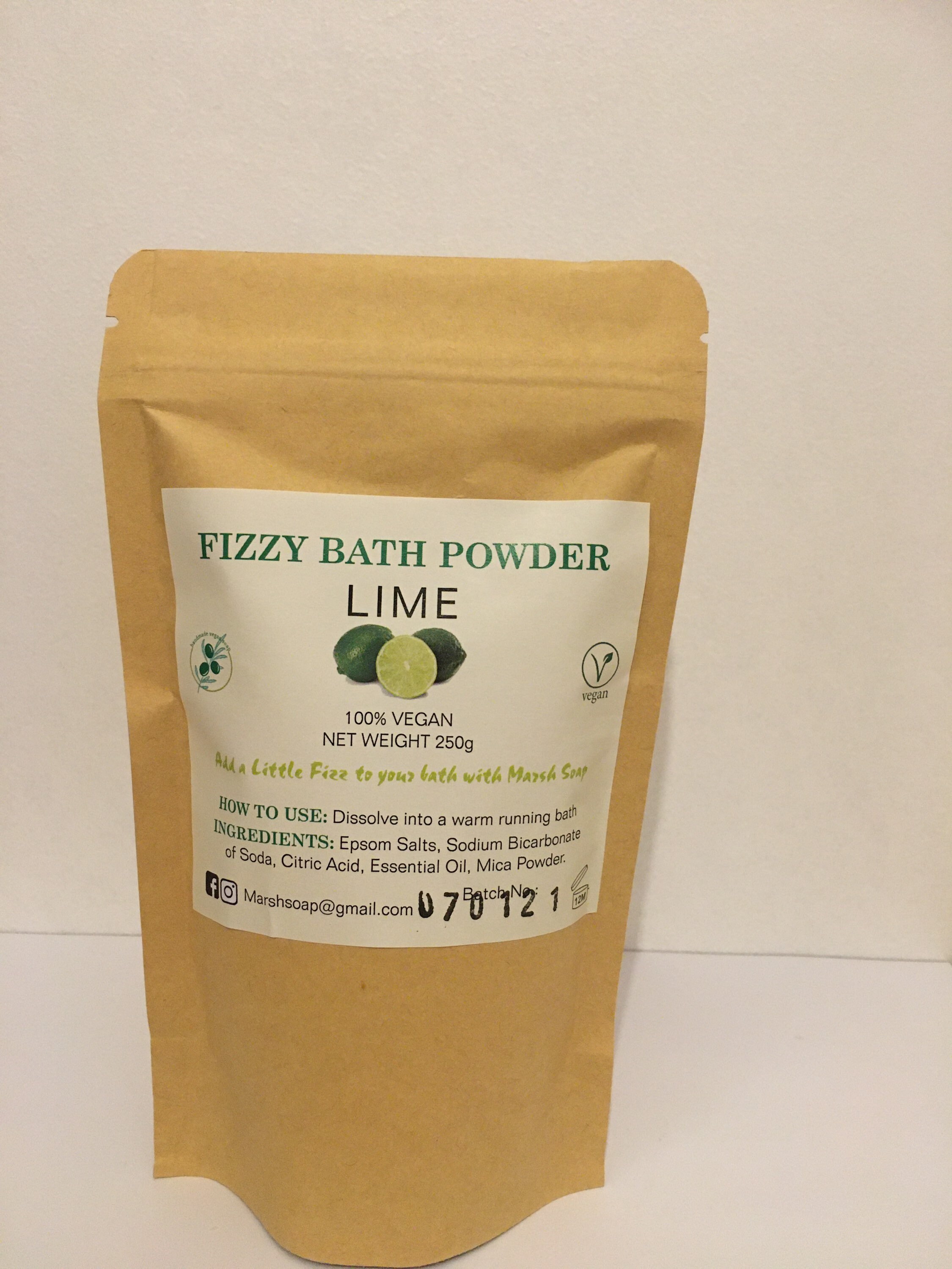 Poudre de bain pétillante de chaux | Etsy