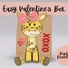 Giraffe Valentines Box or Bag Printable Mailbox Instant Download DIY ...