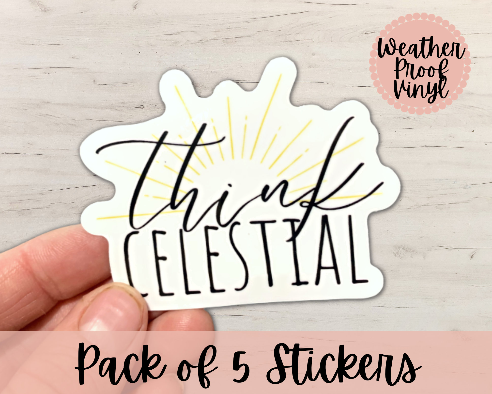 2023 LDS Youth Theme Sticker style 004, I Can Do All Things Through Christ,  STICKERS, Decals, YW Theme, Gifts, Missionary Stickers 