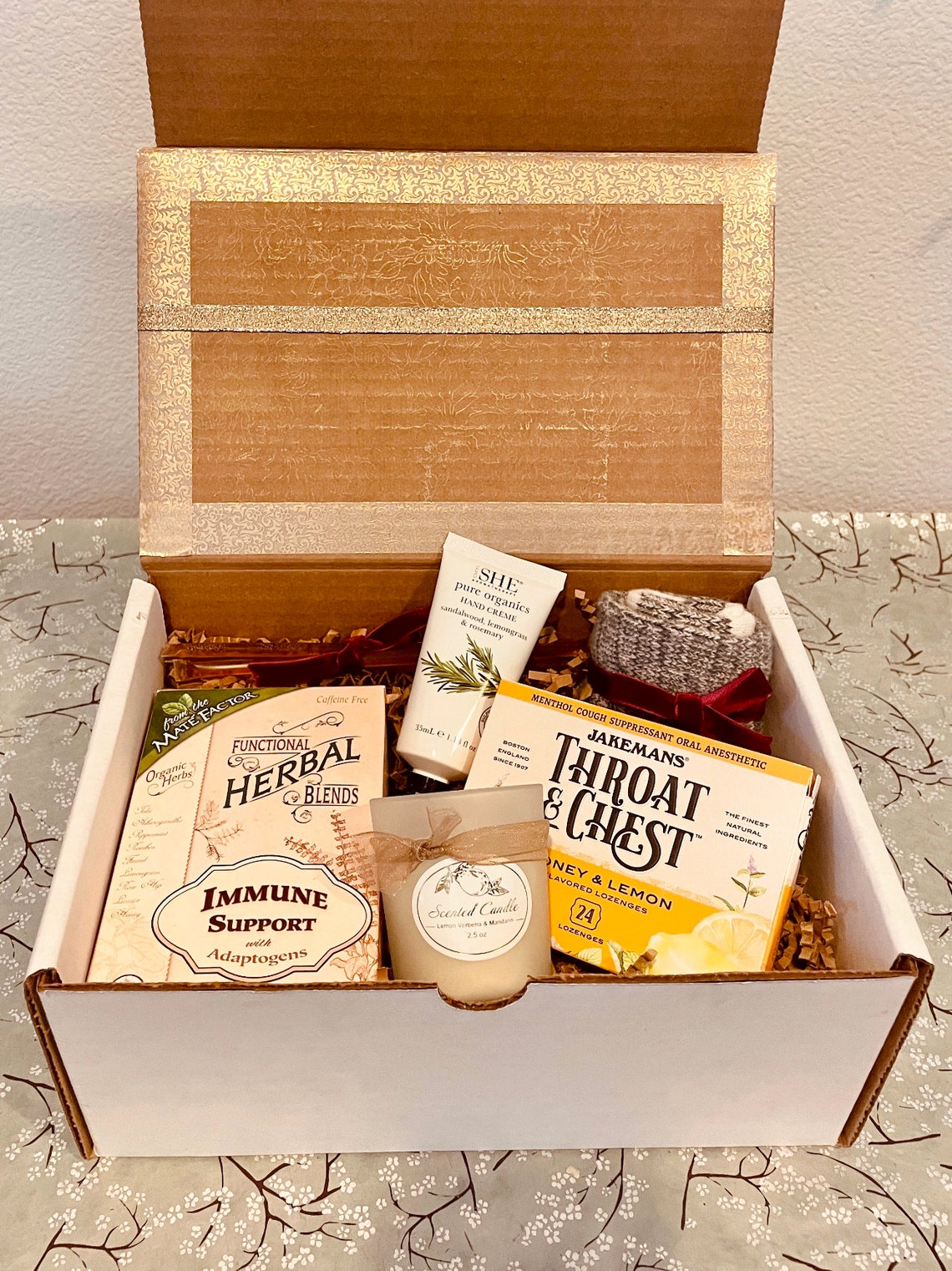 Wellness Gift Box Care Package Get Well Gift Box Covid Etsy
