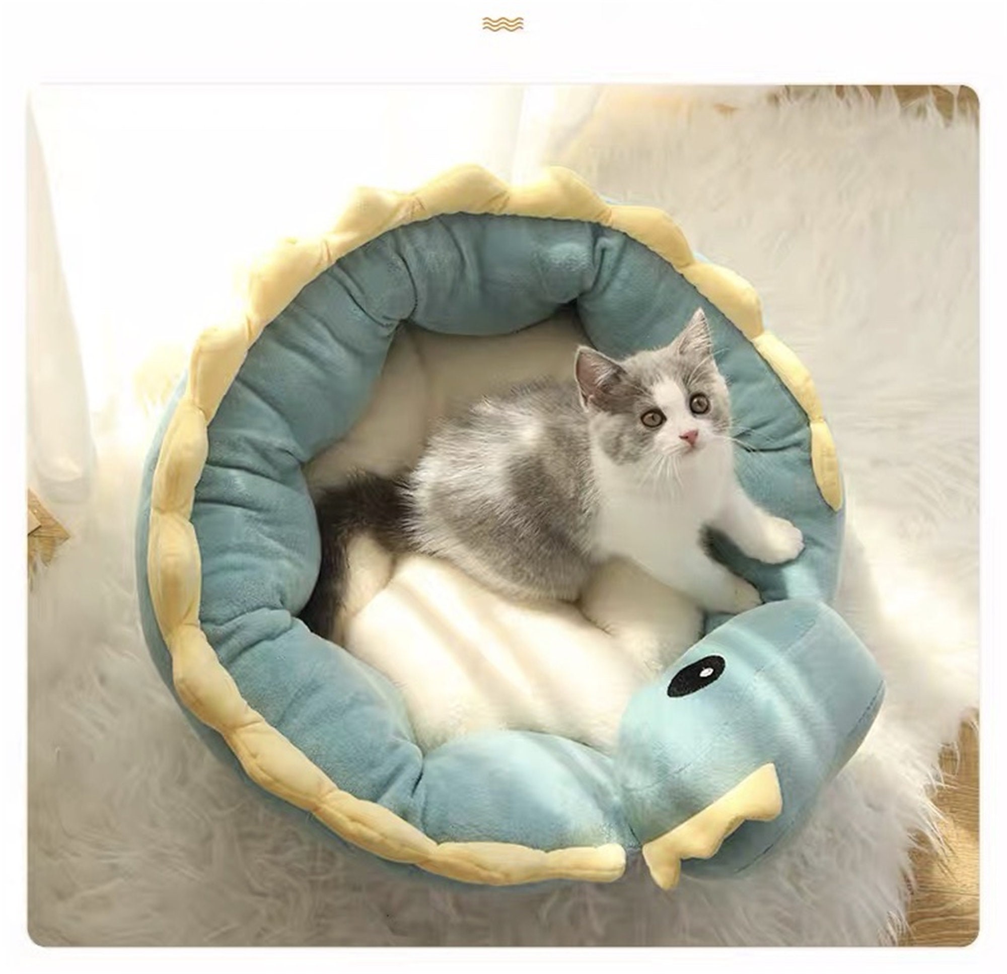 Creative cat bedwinter pet suppliesPuppy nestPersonalized Etsy