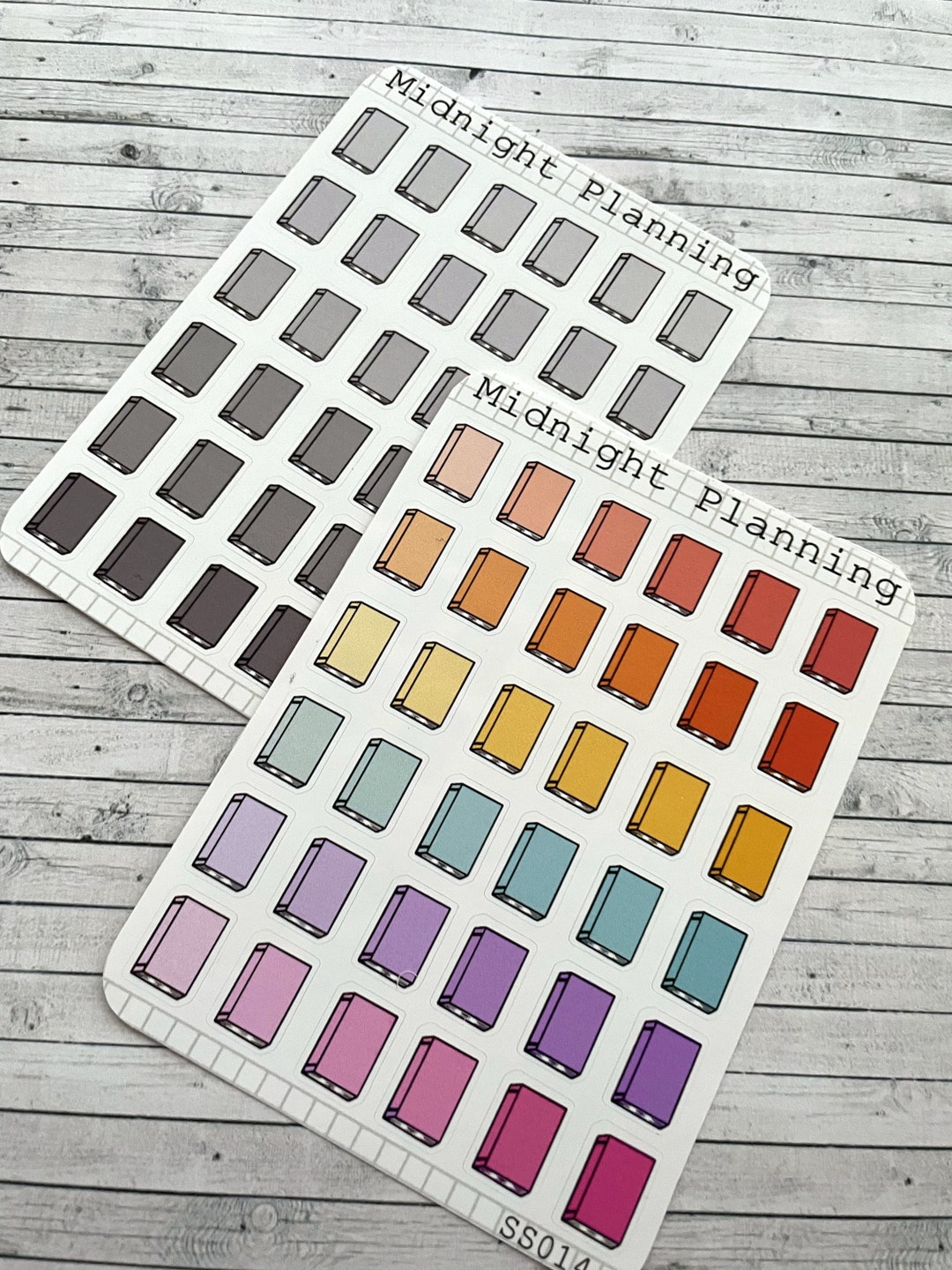 Notebook Stickers, Small, Functional and Handmade Planner Sticker ...