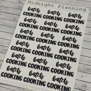 "Batch-Cooking, ""Individualisierungsoptionen"" und ""buchhalterische Planer""-Aufkleber." Bild 2