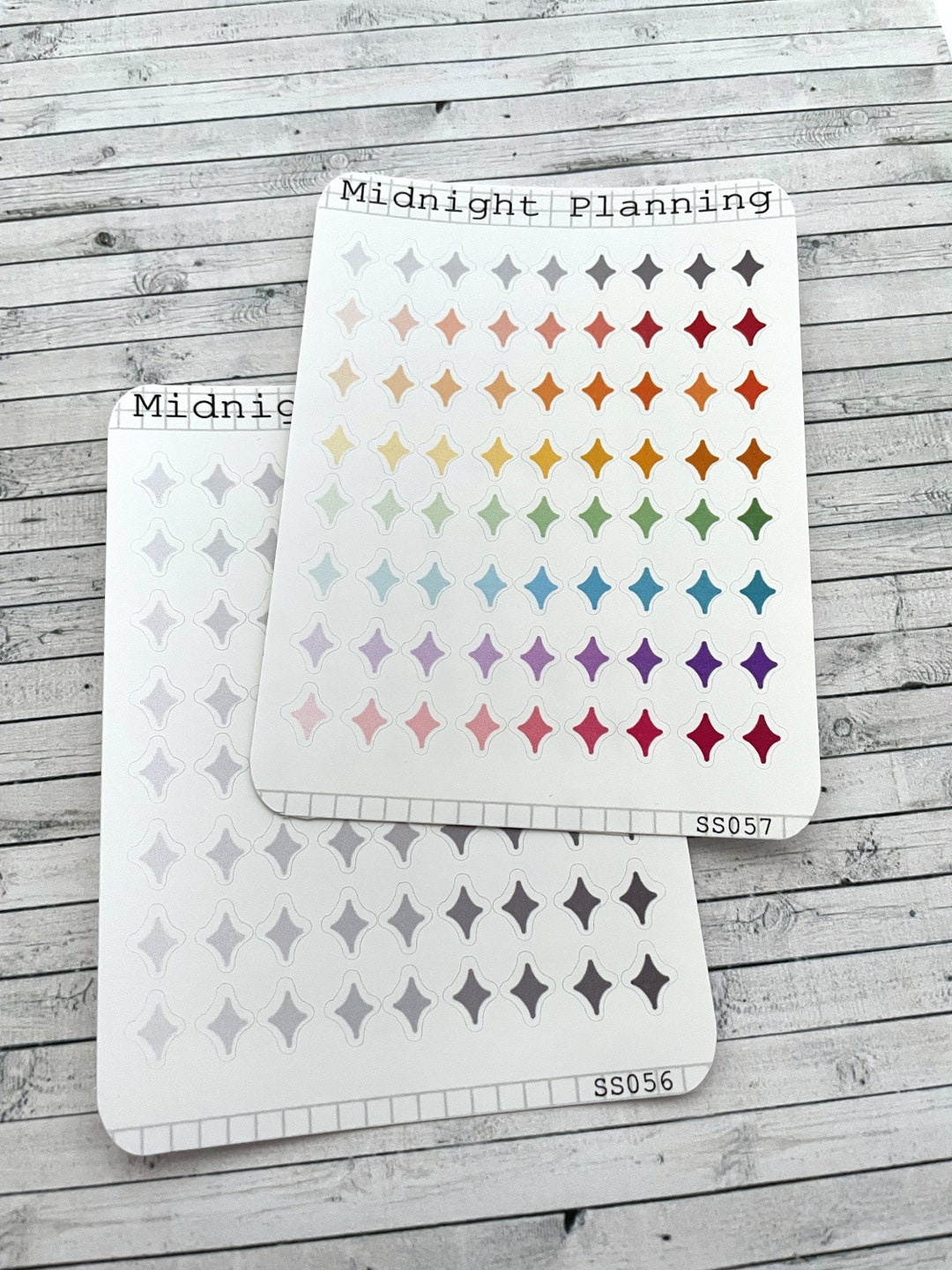 Star Bullet Point Sticker Sheet, Functional and Handmade Planner ...