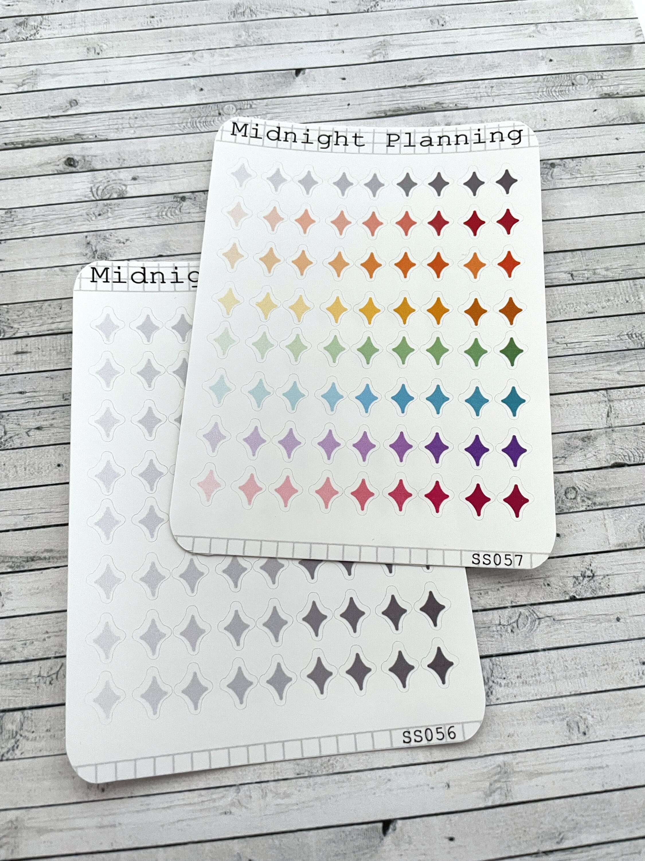 Star Bullet Point Sticker Sheet, Functional and Handmade Planner ...