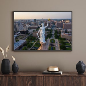 Austin Texas Landscape, Texas State Capitol, Texas Landscape Print, Austin Texas Print, Texas Wall Decor, Texas Photography Wall Print