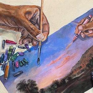 Painting With Robert Duncanson Print