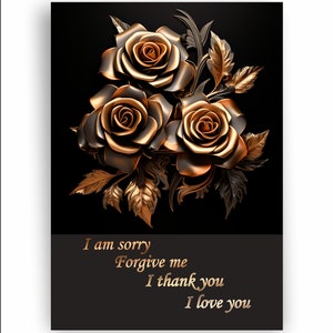 Ho&#39;ponopono Prayer Poster| Ho&#39;ponopono Digital Print Art 4 Designs A4