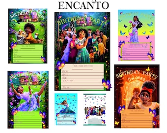 Encanto Birthday Invitation: Printable Party Template (PDF)