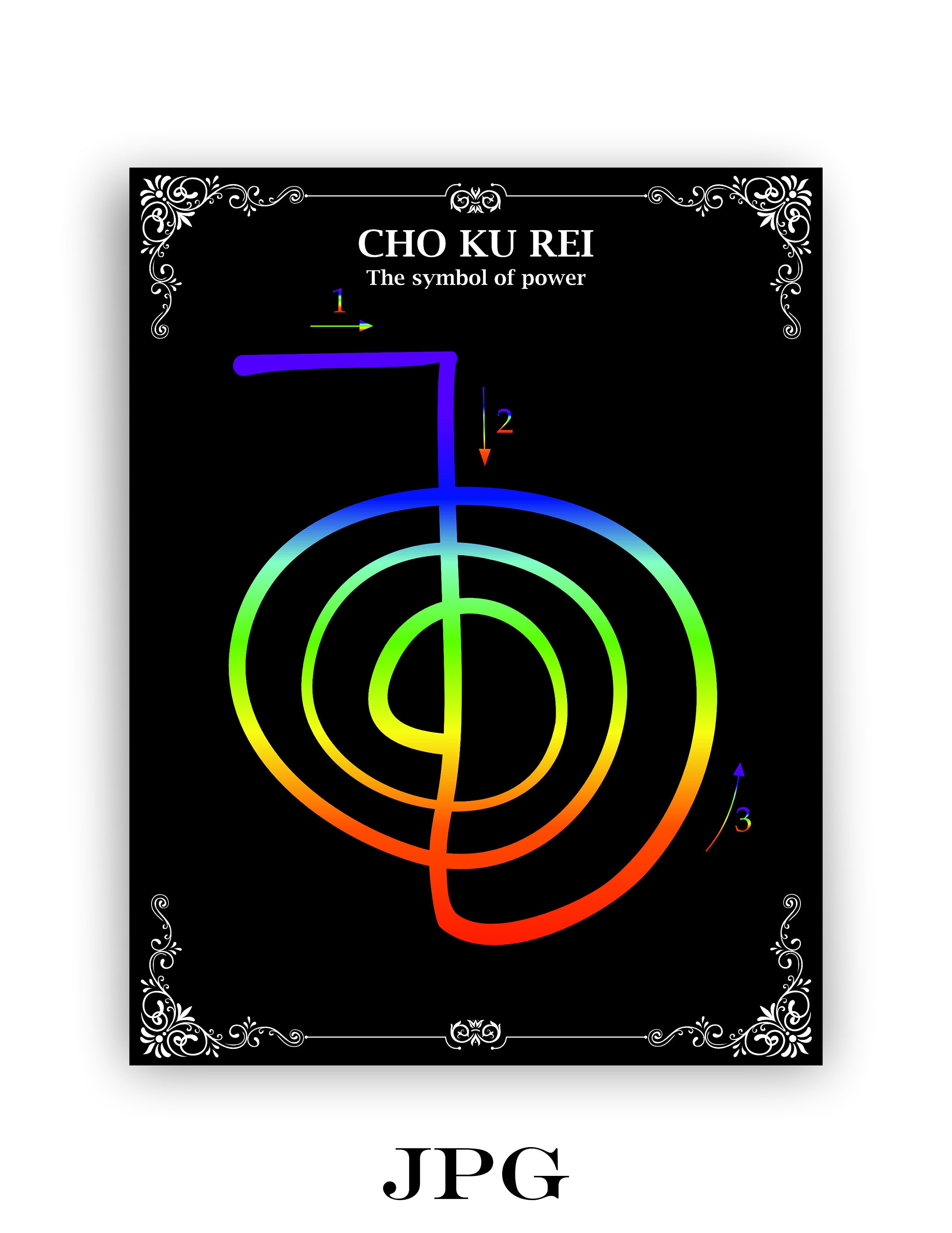 Símbolo Cho Ku Rei Para Imprimir RETOEDU
