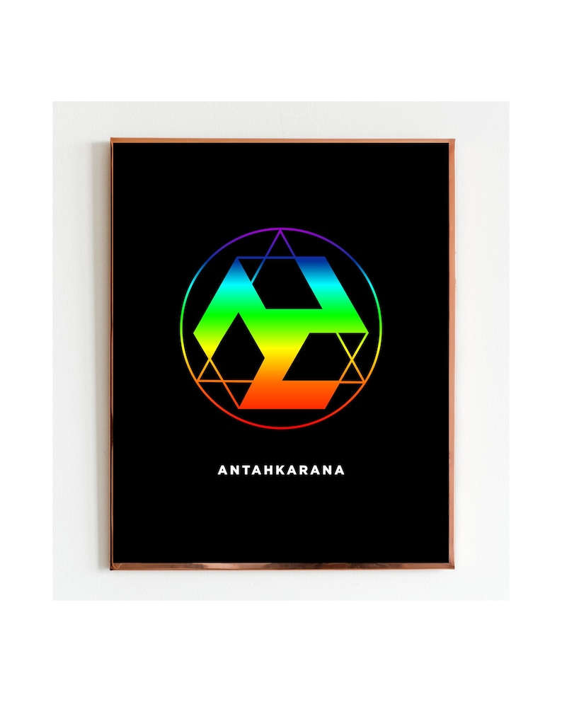 Reiki Symbol, Printable Size 8\10 Inch, Symbol Antahkarana, You Will ...