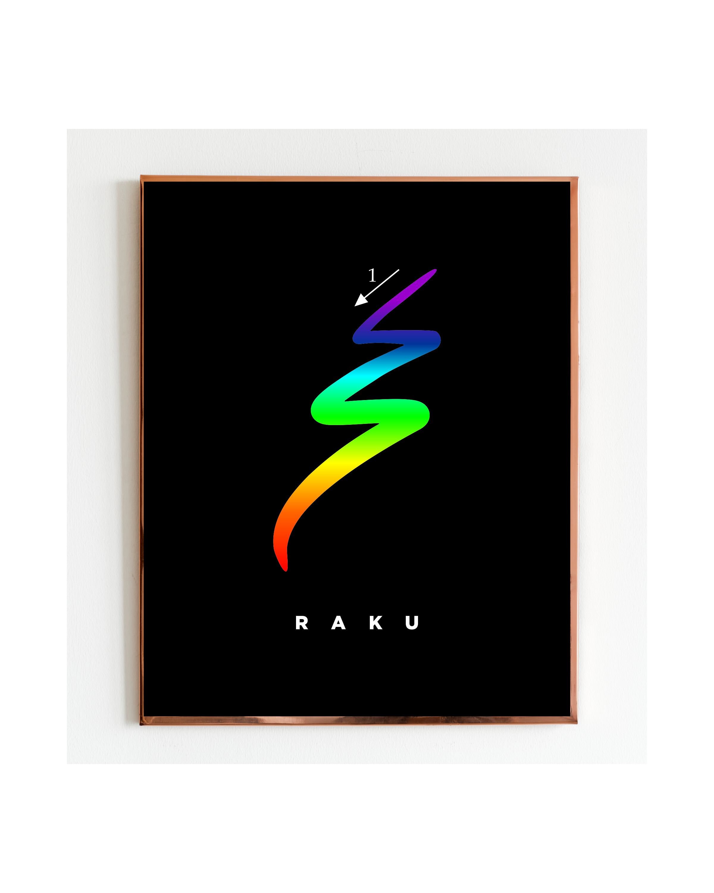 RAKU Symbol REIKi symbol you will learn to draw them Etsy