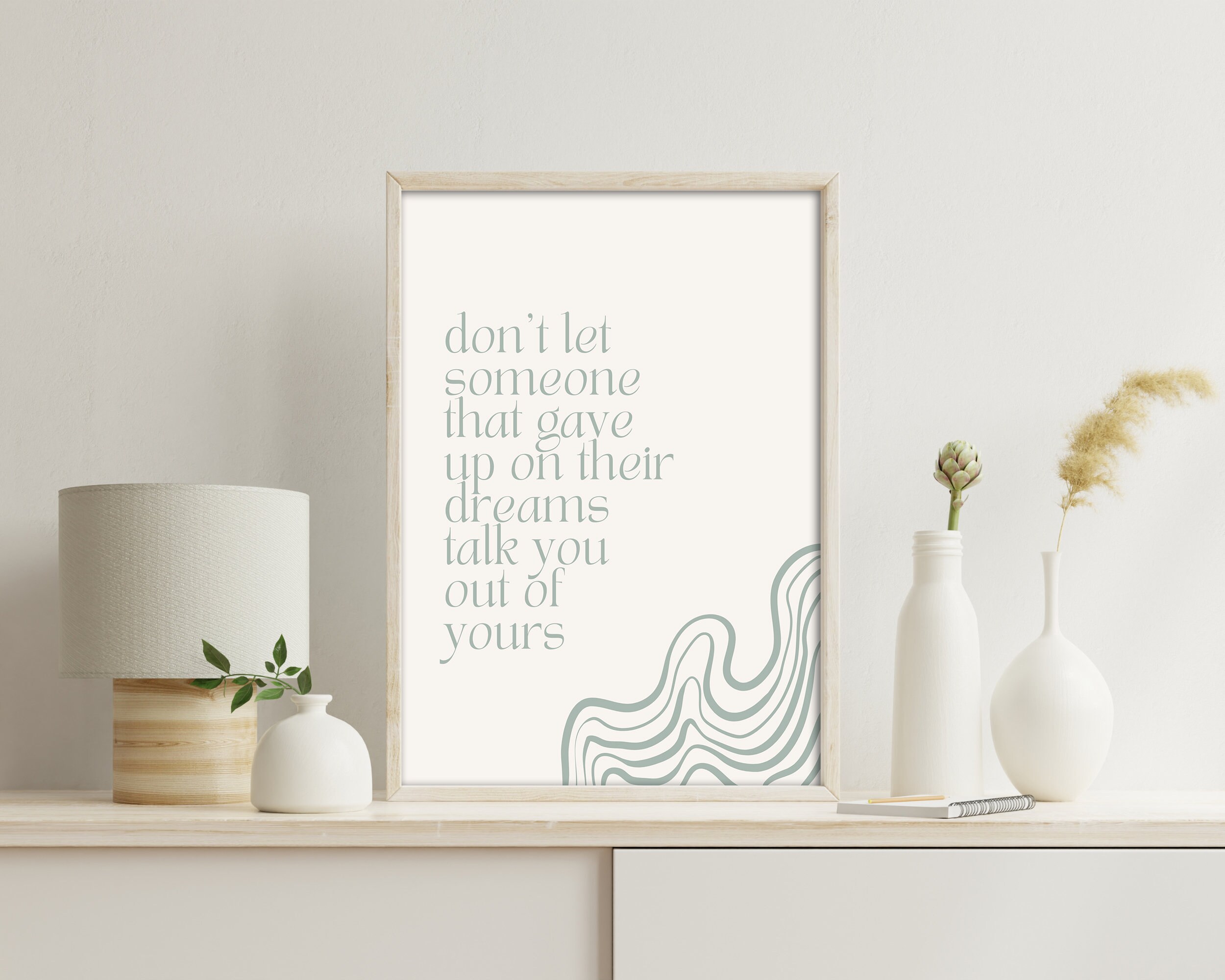 Printable Quote Wall Art Digital Download Minimalist Poster - Etsy