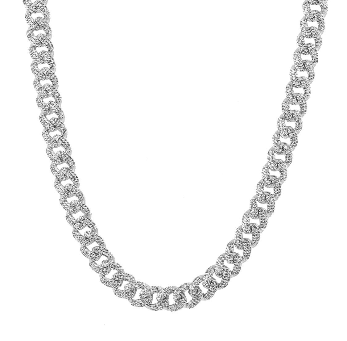 18mm 925 silver cuban chain Etsy