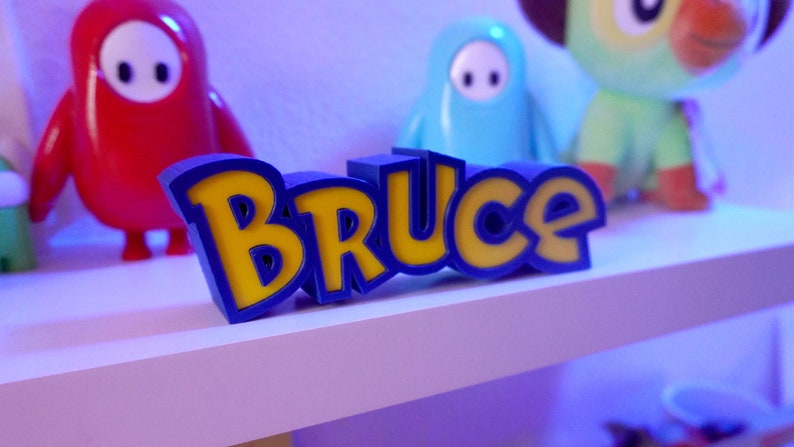 Personalized Custom Pokemon Nameplate / 3D Printed Name Plate, The Original! - Great Streamer Gift!  Gift for Streamer - FREE US SHIPPING! 