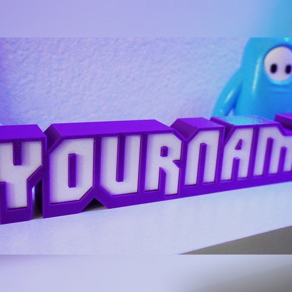 Personalized Custom Twitch Nameplate / Name Plate, The Original! - Great Streamer Gift!  Gift for Streamer - FREE US SHIPPING! Desk Sign