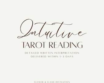 Intuïtieve tarotlegging | Schriftelijk