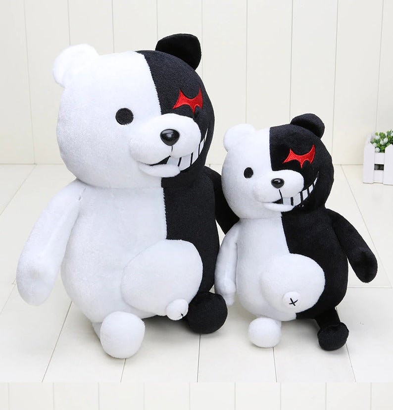 kokichi with monokuma plush fanart kokichi with monokuma plush fanart