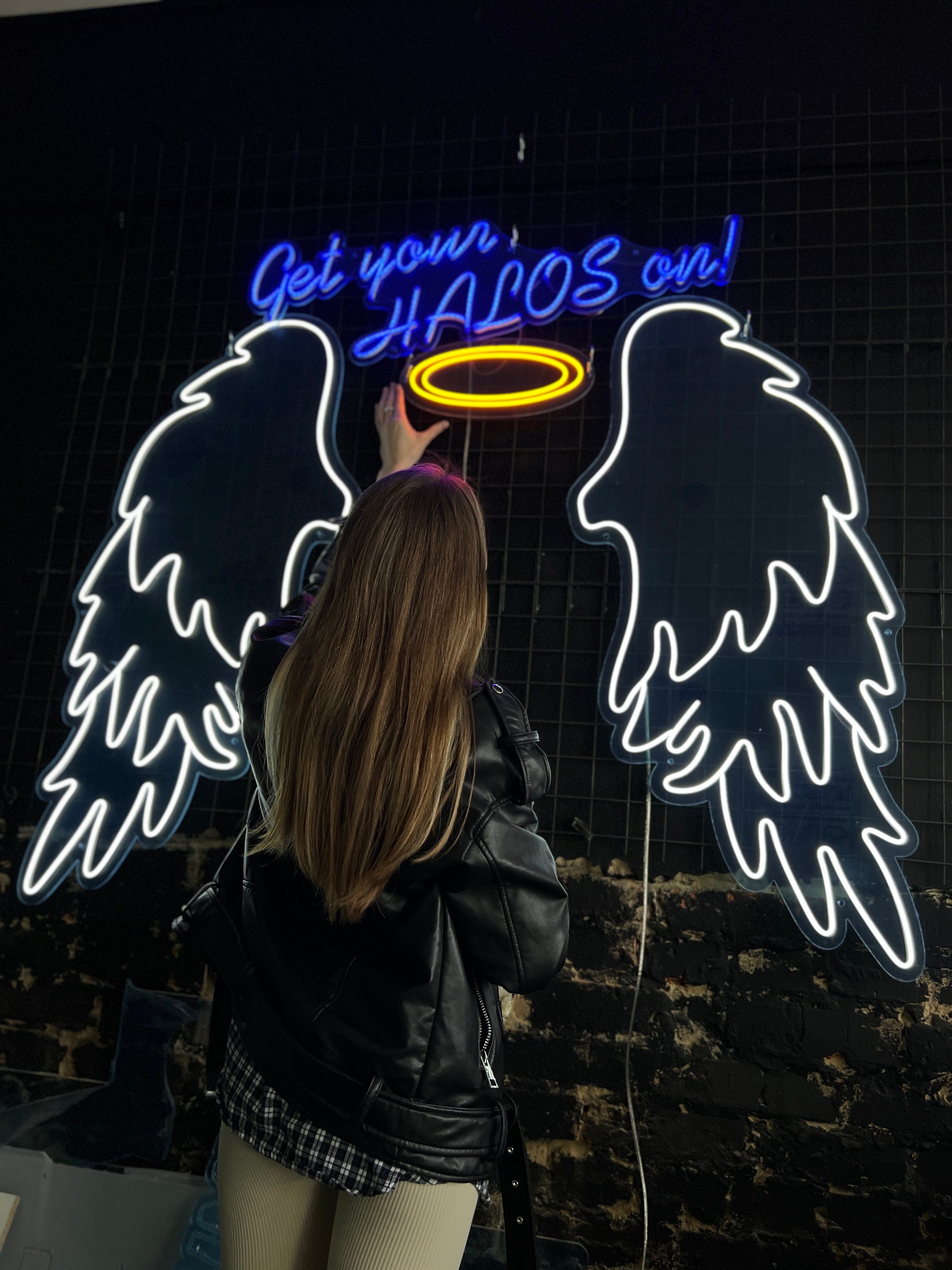 Devil Neon Sign Wings Led Light Bar Neon Sign - NeonGrand